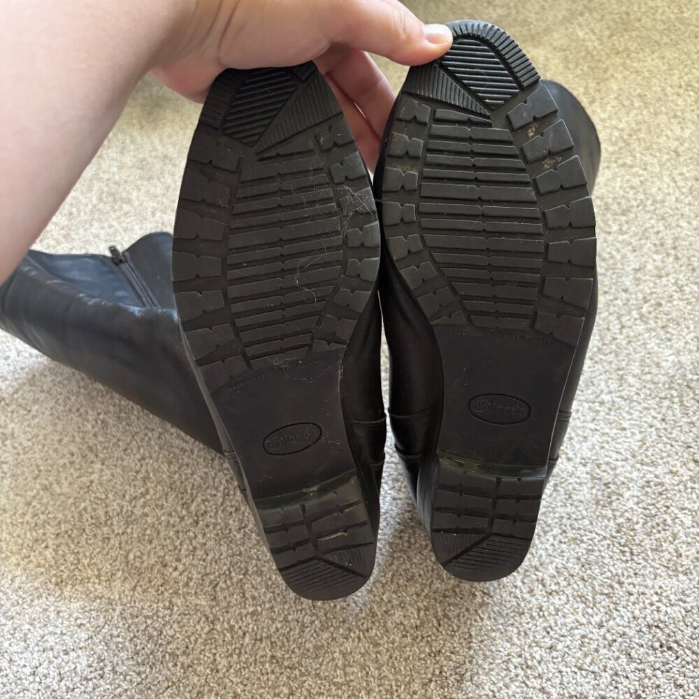 Blondo Lined Winter Boots Black Size 11 Vintage Made in Canada - Picture 4 of 11
